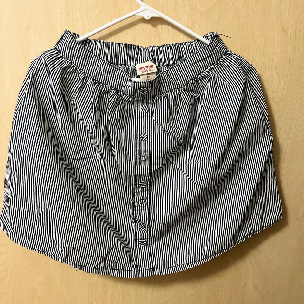 Mossimo Supply Co. Black and White Bubble Mini Skirt